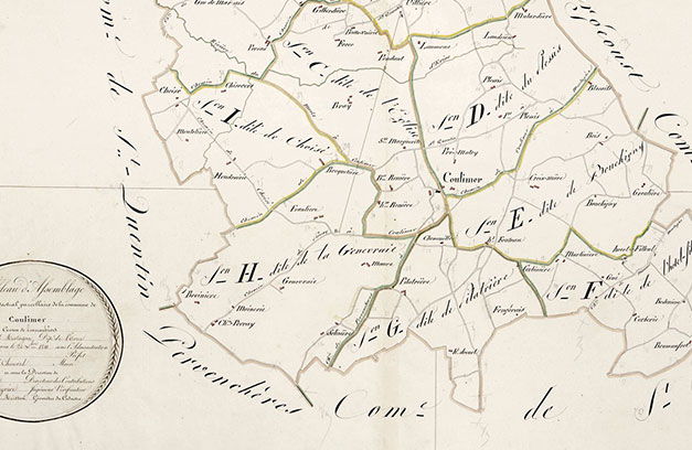 Cadastre 1811 -Plan général de Coulimer (61360)
